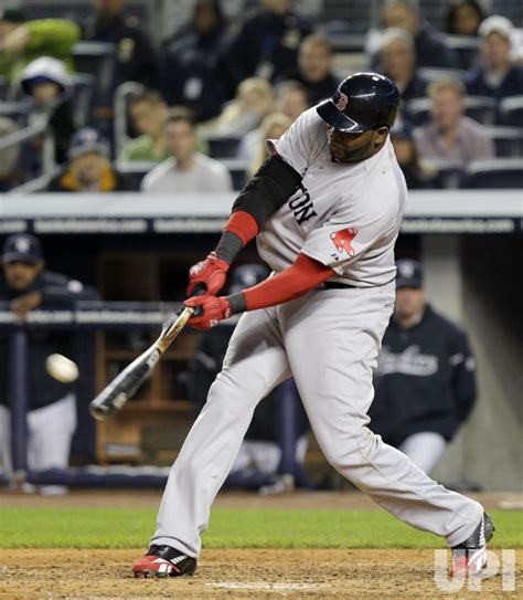 Photo Boston Red Sox David Ortiz Hits A Solo Homer At Yankee Stadium