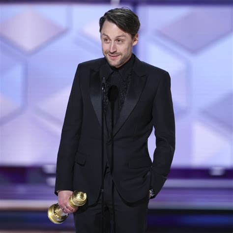 Kieran Culkin Pokes Fun at Pedro Pascal in Golden Globes Speech