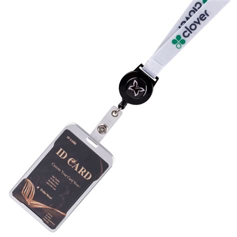 Retractable Full Color Lanyards with Aluminum Badge Holder ...