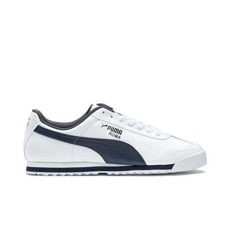 All White Puma Roma Shoes Ph