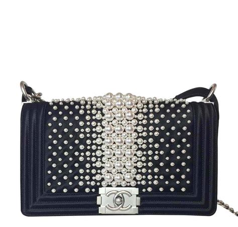 Chanel Pearl Boy Bag - Limited Edition | Baghunter