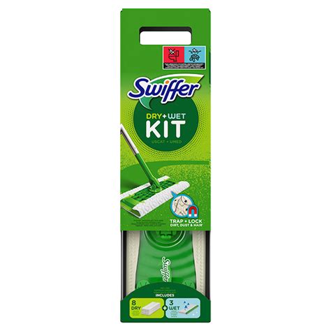 Swiffer Sweeper Sada 1 Mop 8 Suchých 3 Vlhčené Ubrousky