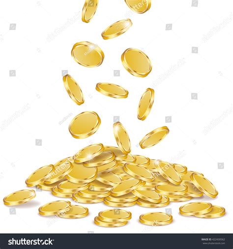 Gold Coins, Vector - 422430562 : Shutterstock