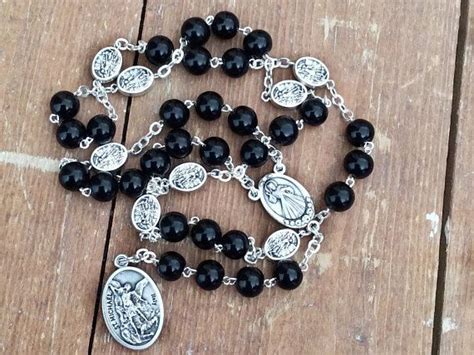 St Michael Chaplet Rosary with Reversible Medals