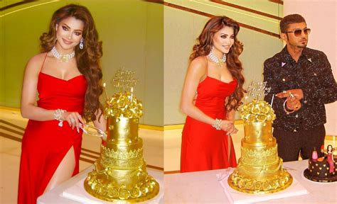 Urvashi Rautela Celebrates Birthday With Yoyo Honey Singh On Set Of