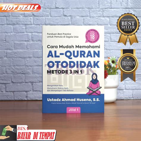 Buku Islami Cara Mudah Memahami Al Quran Otodidak Metode 3 In 1 Rene