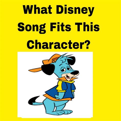 what disney song fits huckleberry hound by huckleberryhound88 on DeviantArt