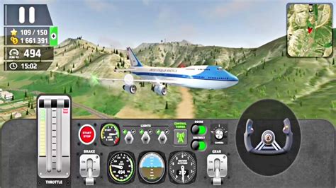 Big Plain Short Runway AFPS Airplane Flight Pilot Sim Android IOS