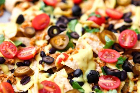 Easy Loaded Vegan Nachos The Hidden Veggies