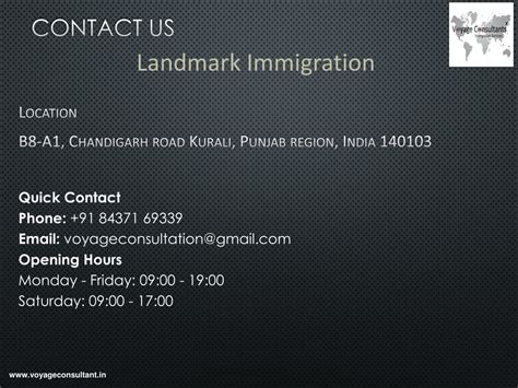 Ppt Voyage Immigration Study Visa Consultant In Kurali Powerpoint