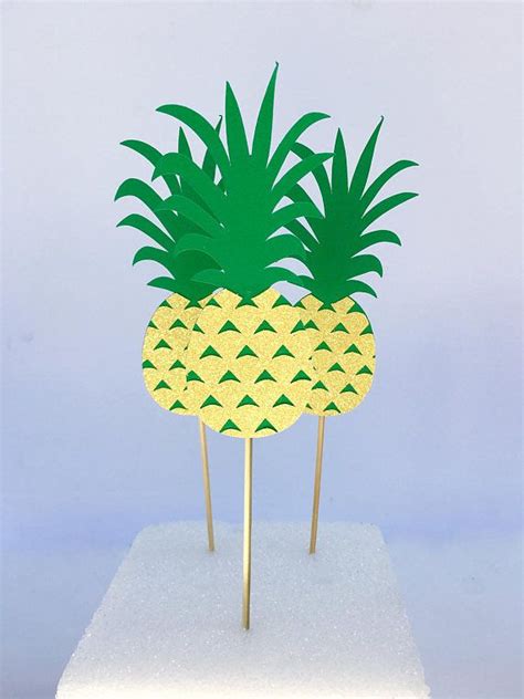 Party Like A Pineapple Cupcake Topper Etsy Pineapple Cupcakes