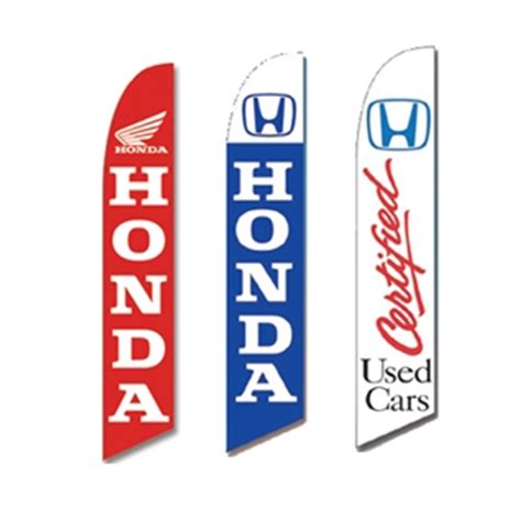 My Dealer Supply Honda Flag Only Or Flag And Pole Kit