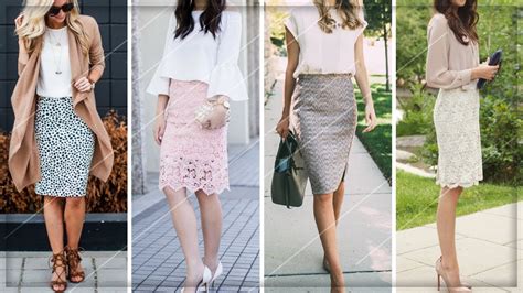 HOW TO STYLE A PENCIL SKIRT CASUALLY STYLE TIPS OUTFIT IDEAS YouTube