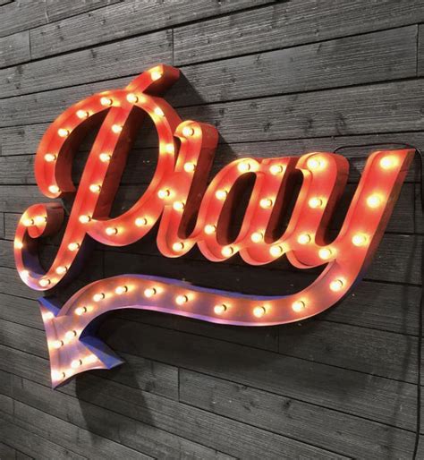 Vintage Light Sign