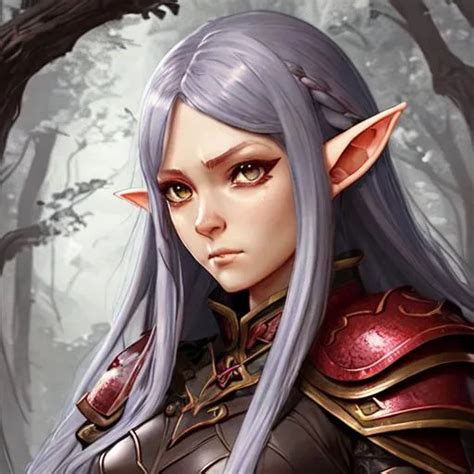 Female Eladrin Elf Gloom Stalker Ranger Character Co