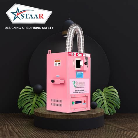 Electrical Ash Sanitary Napkin Destroyer Machine Solid Waste