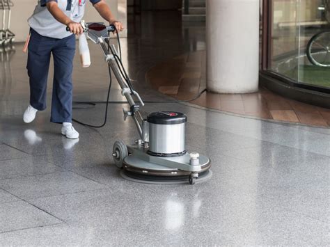 Commercial Floor Spray Buffing Savannah Professional Maintenance