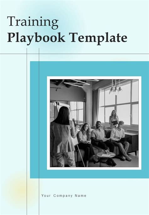 Training Playbook Template Slide Team