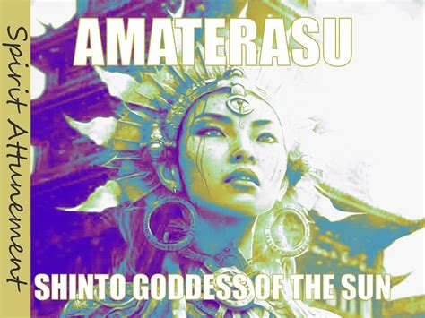 Amaterasu Shinto Goddess of the Sun Spirit Attunement - Etsy