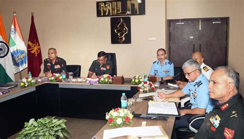 Armed Forces Leaders Gather In Pune For Commandants Conclave On Training And Strategy Punekar