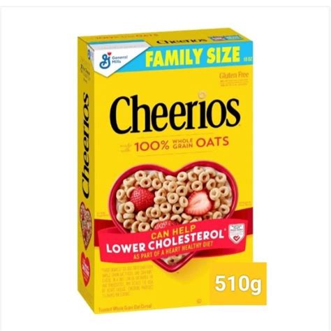 General Mills Cheerios Whole Grain Oat Breakfast Cereal Gluten Free