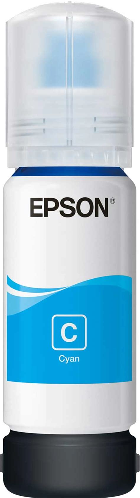 Epson Bouteille D Encre 106 EcoTank Cyan 70 Ml C13T00R240