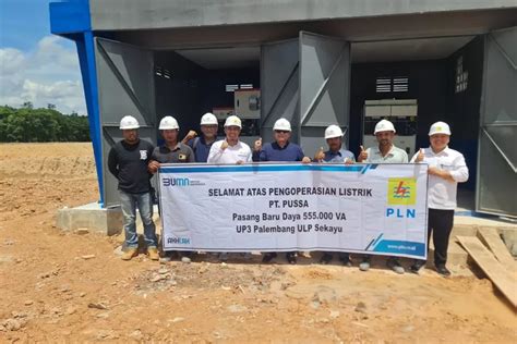 Penyalaan Listrik PT PUSSA Gerak Cepat PLN UP3 Palembang Raih