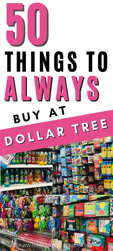 Best Things To Buy At Dollar Tree Ultimate List That Can Save You