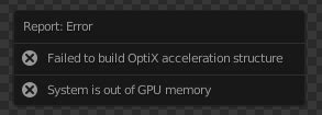 Render A Scene With OPTIX Crashes Lighting And Rendering Blender