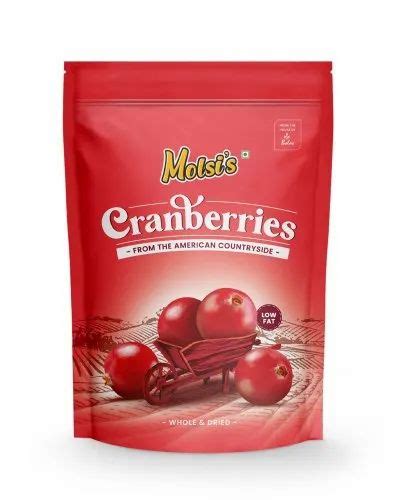 Gm Molsis Dried Cranberries Packaging Type Packet At Packet