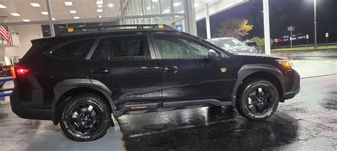 All Black 2022 Outback Wilderness Edition No Regrets Rsubaruoutback