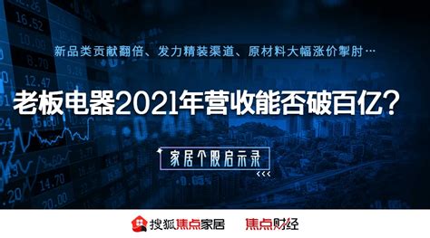 老板电器2021年营收能否破百亿产品