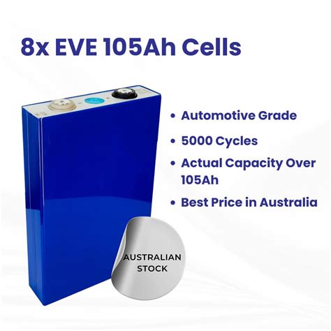 Eve Lf Ah Lifepo Rv Solar Battery Australia