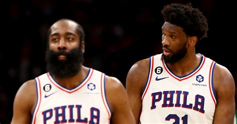 Ers Joel Embiid On James Harden S Absence Maybe He Has Something