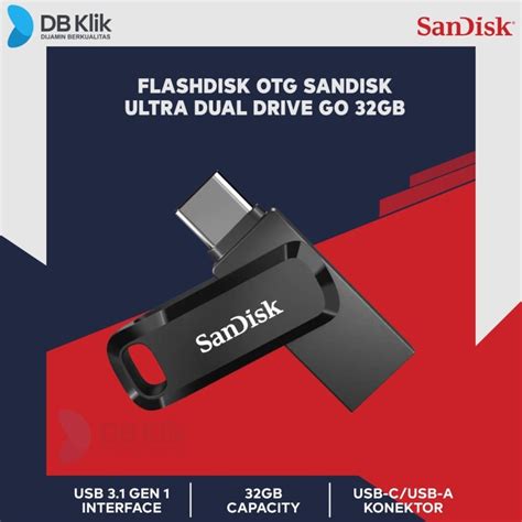 Jual Flashdisk Otg Sandisk Ultra Dual Drive Go Gb Usb Type C