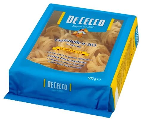 MAKARON TAGLIATELLE NR203 WSTĄŻKI De Cecco 500g 13500149019 Allegro pl