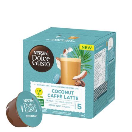 Nescaf Coconut Caff Latte Capsules Pour Dolce Gusto