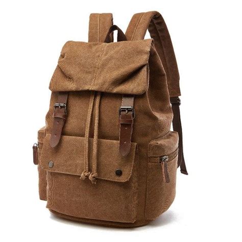 Men's Vintage Large Canvas Backpack — More than a backpack