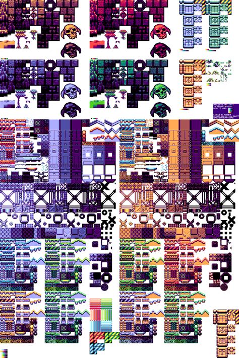 Free 16x16 Tileset By Neoz7 On Deviantart Pixel Art Games