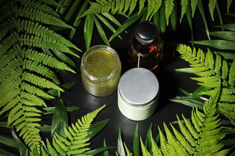 Premium Photo | Organic skincare products