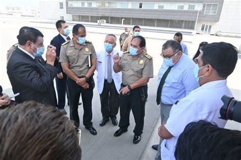 Presidente Del Congreso Visita El Hospital Nacional PNP Inclusivo Luiz