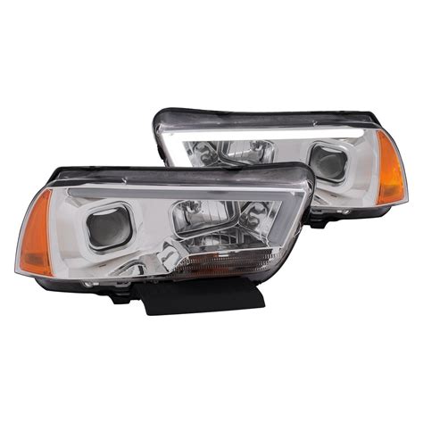 Anzo Dodge Charger With Factory Halogen Headlights 2013 Chrome LED U