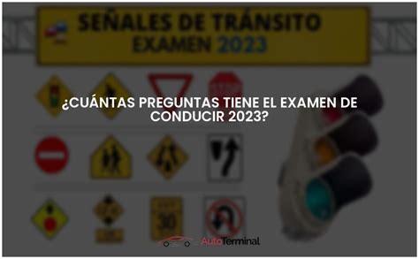 Cu Ntas Preguntas Tiene El Examen De Conducir Actualizado