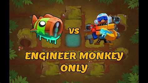 Bloonarius Boss Vs Engineer Monkey Only Youtube