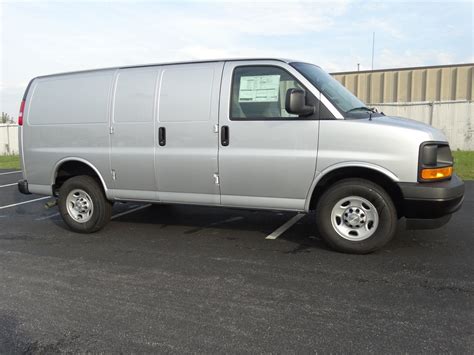 New 2017 Chevrolet Express Cargo Van Work Van Full Size Cargo Van In