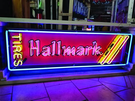 Hallmark Tires Neon Sign Auburn Fall 2017 RM Sotheby S