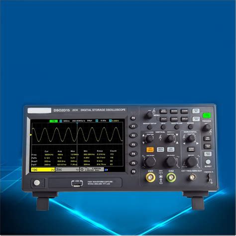 Oscilloscope DSO2C10 2C15 2D10 2D15 2CH 1CH With Signal Source Size