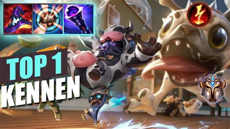 Wild Rift Kennen Top 1 Rush Challenger Ranked Game Build Youtube