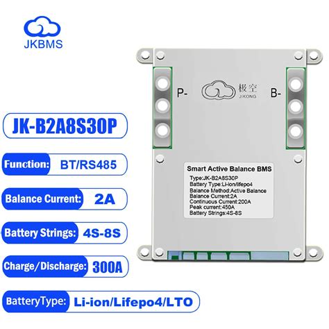 Jk Smart Bms Jk B A S P A Active Balance For Lifepo Battery S S S