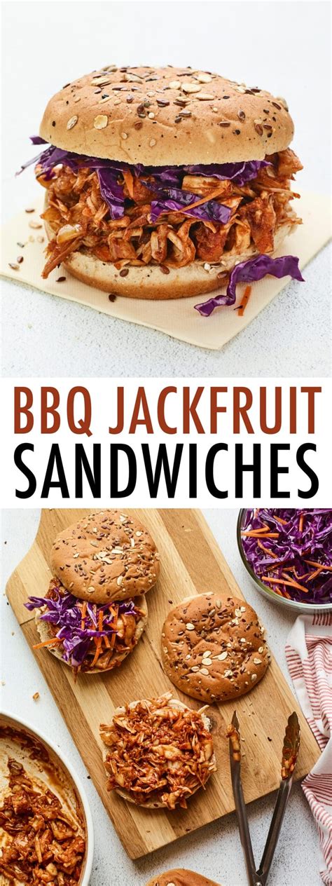 Easy Bbq Jackfruit Sandwiches Eating Bird Food